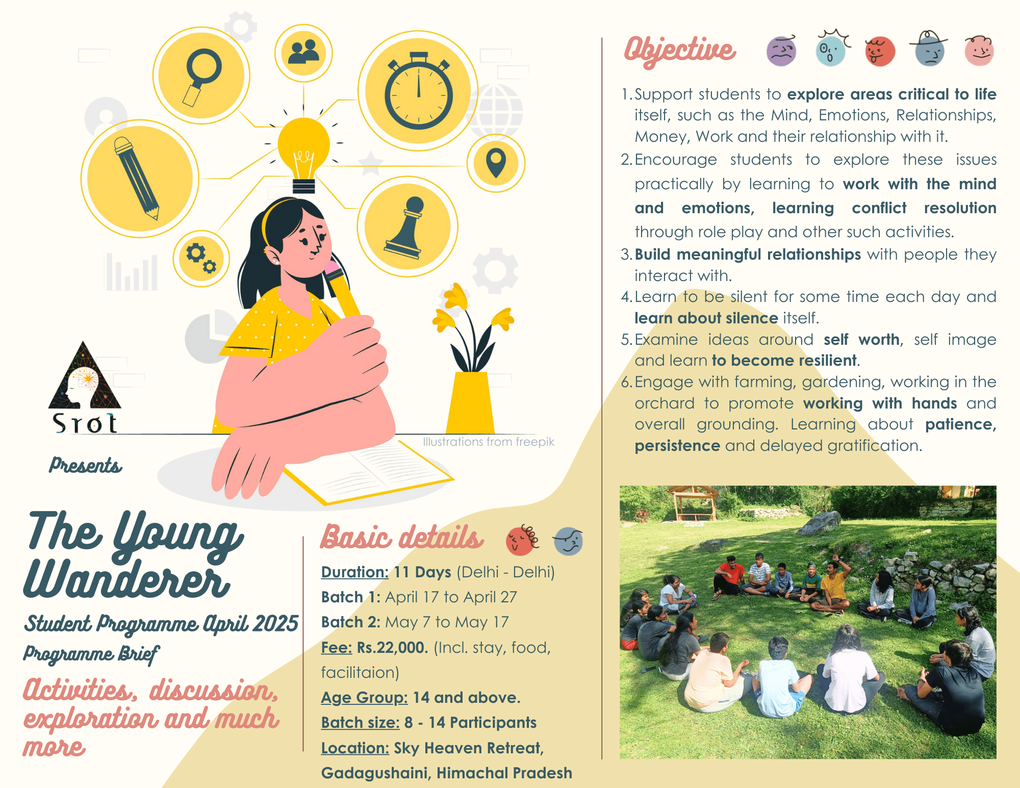 Young wanderers Workshop announced