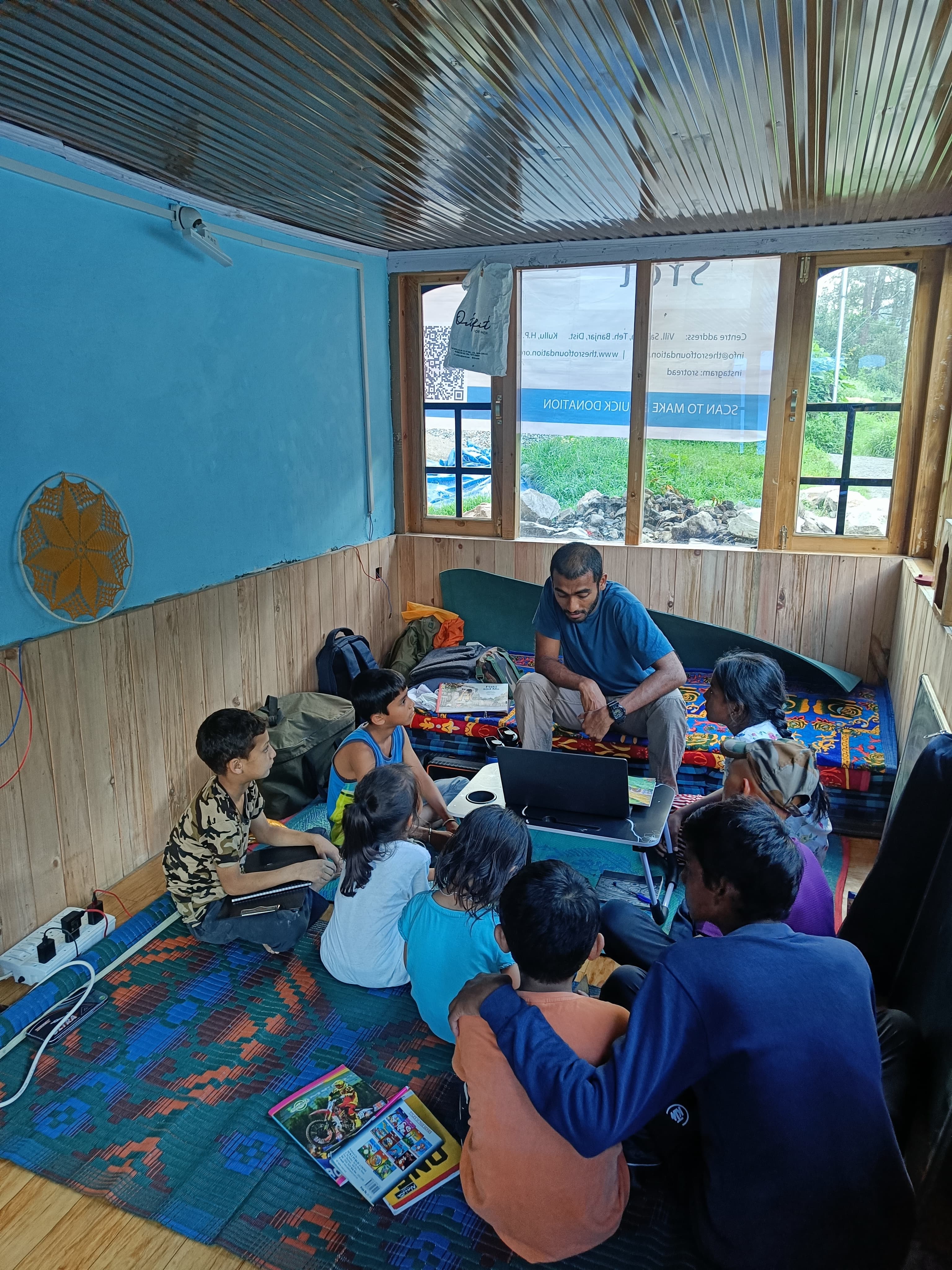 At the moment we are supporting more than 30 students in academics and mentoring them. The support is offered free as most of them belong to low income households. 